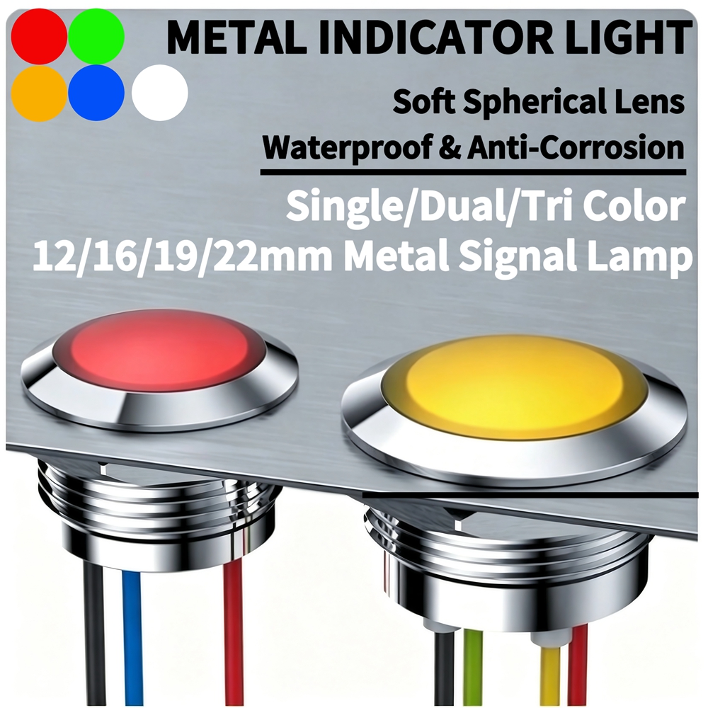 12mm 16mm 19mm 22mm Metal LED  - Signal Panel Orange incelemesi ve fiyatı