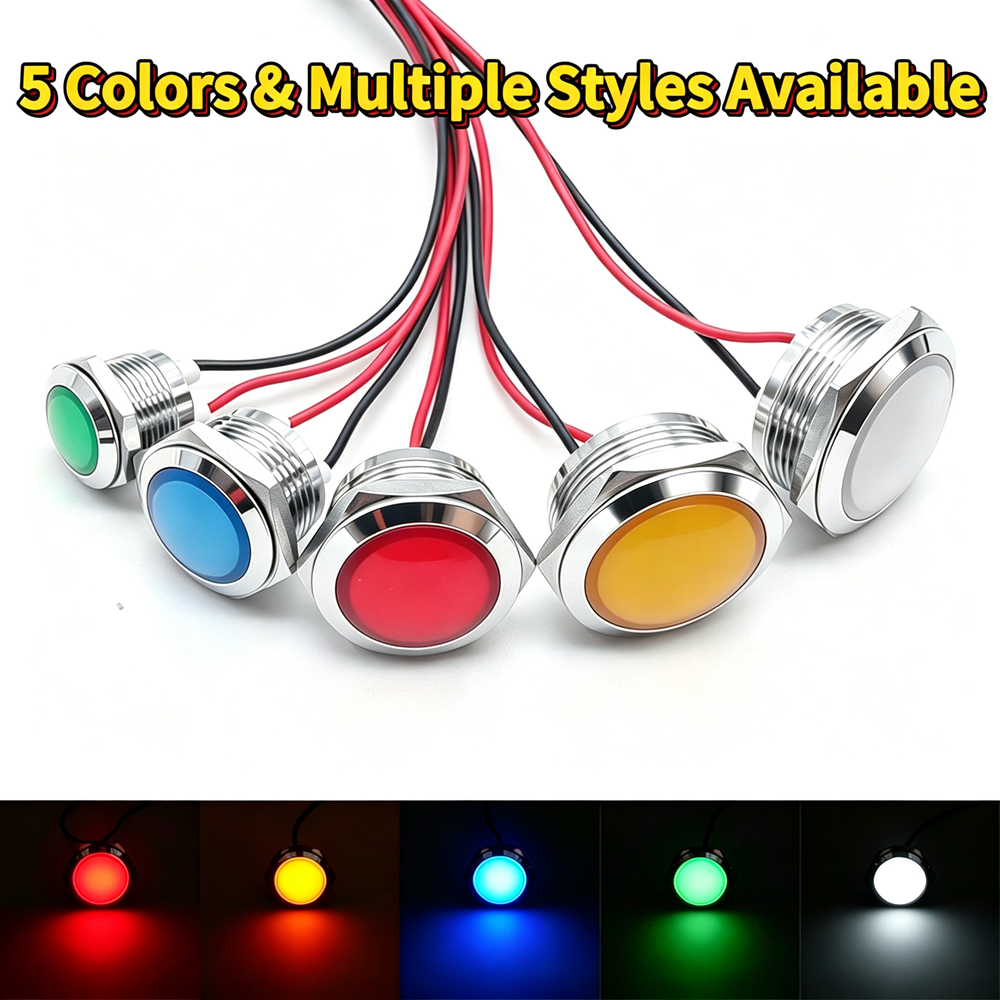 12mm 16mm 19mm 22mm Metal LED  - Signal Panel Orange incelemesi ve fiyatı