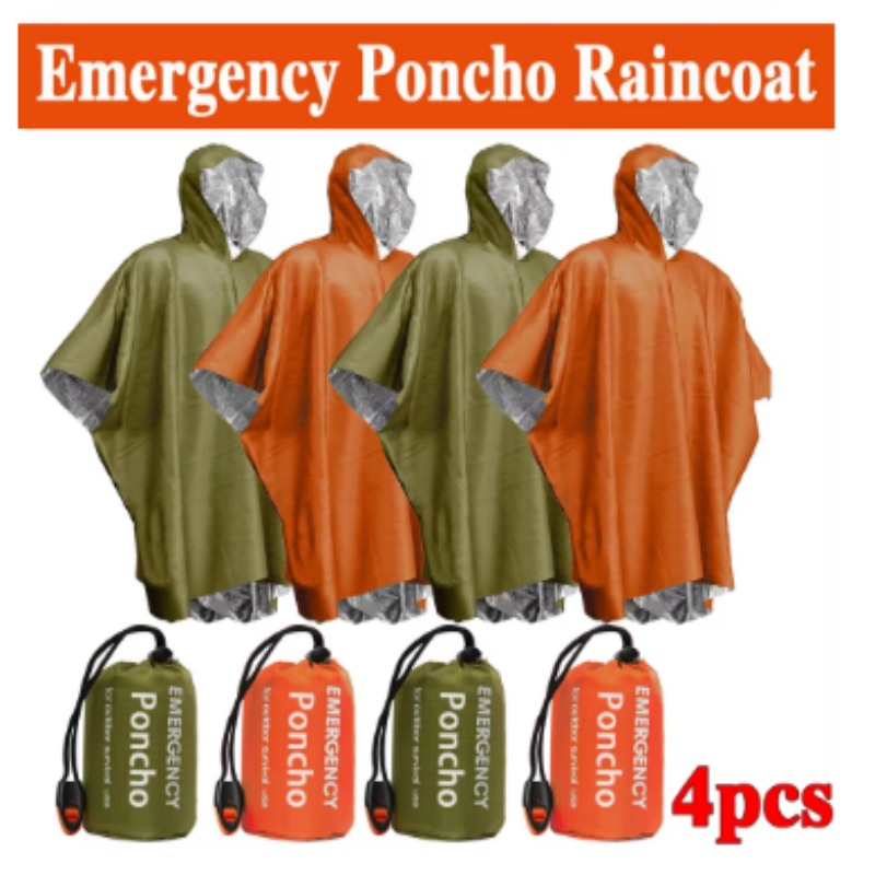 Tek Kullanımlık Alüminyum Film - Emergency Poncho Rain incelemesi ve fiyatı