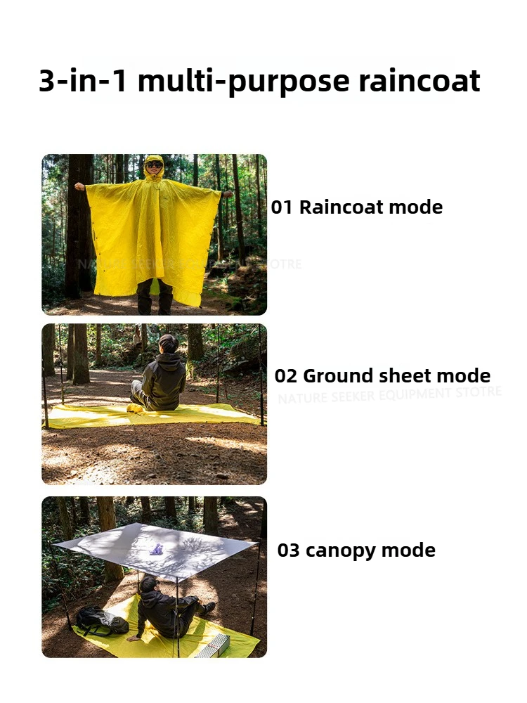 15D/210T Yağmurluk Su Geçirmez - Emergency Poncho Rain incelemesi ve fiyatı